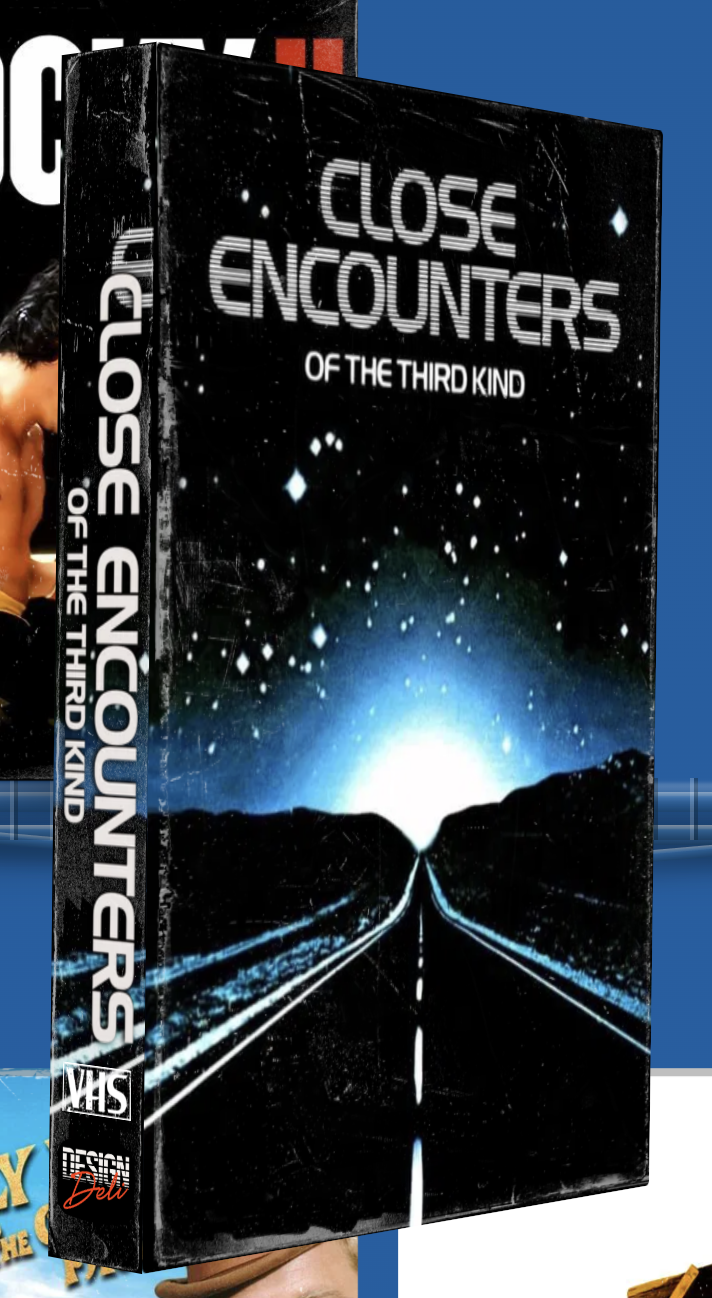 Close Encounters VHS box