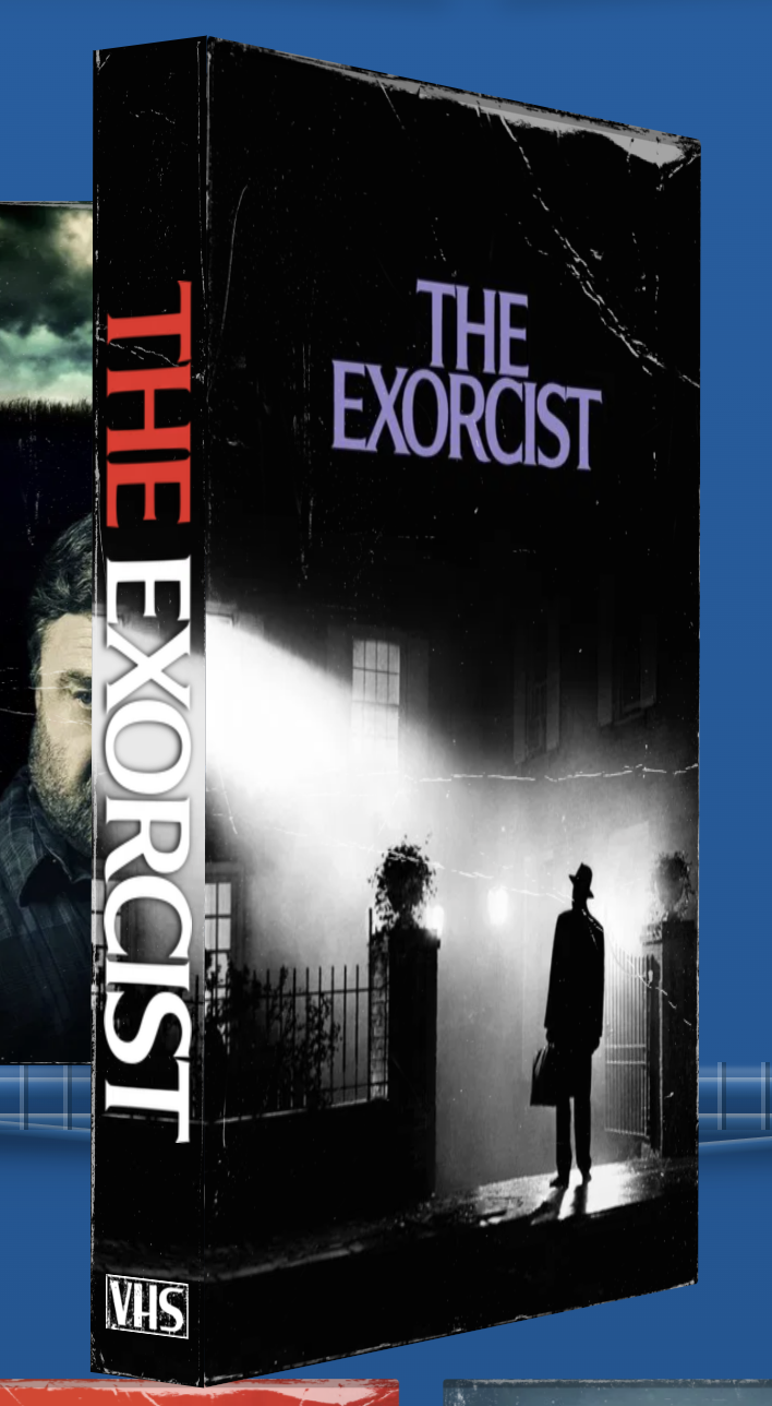 The Exorcist VHS box